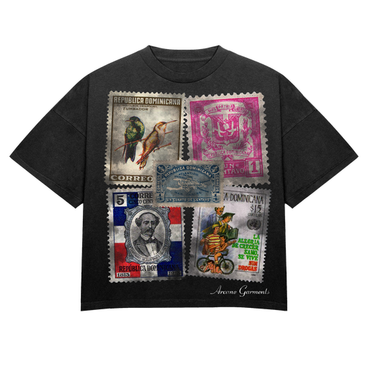 BLACK STAMP TEE